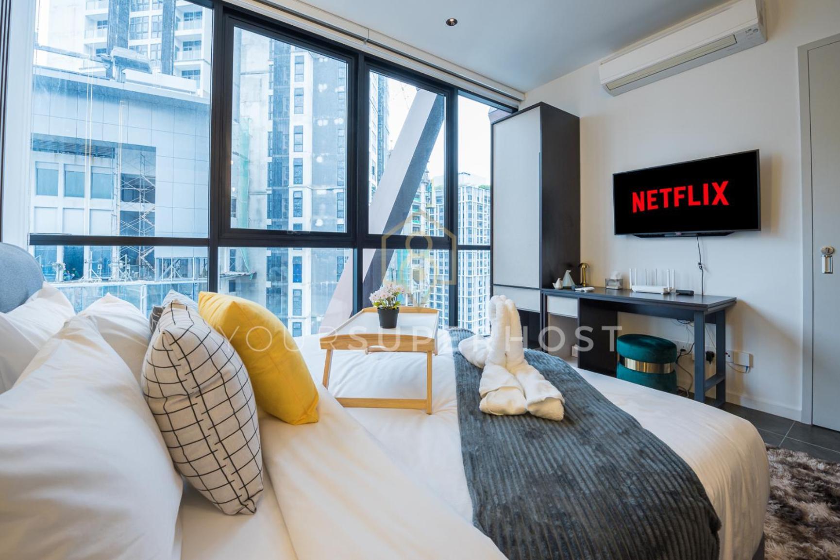 Scarletz Suites Near Klcc By Yoursuperhost クアラルンプール 部屋 写真