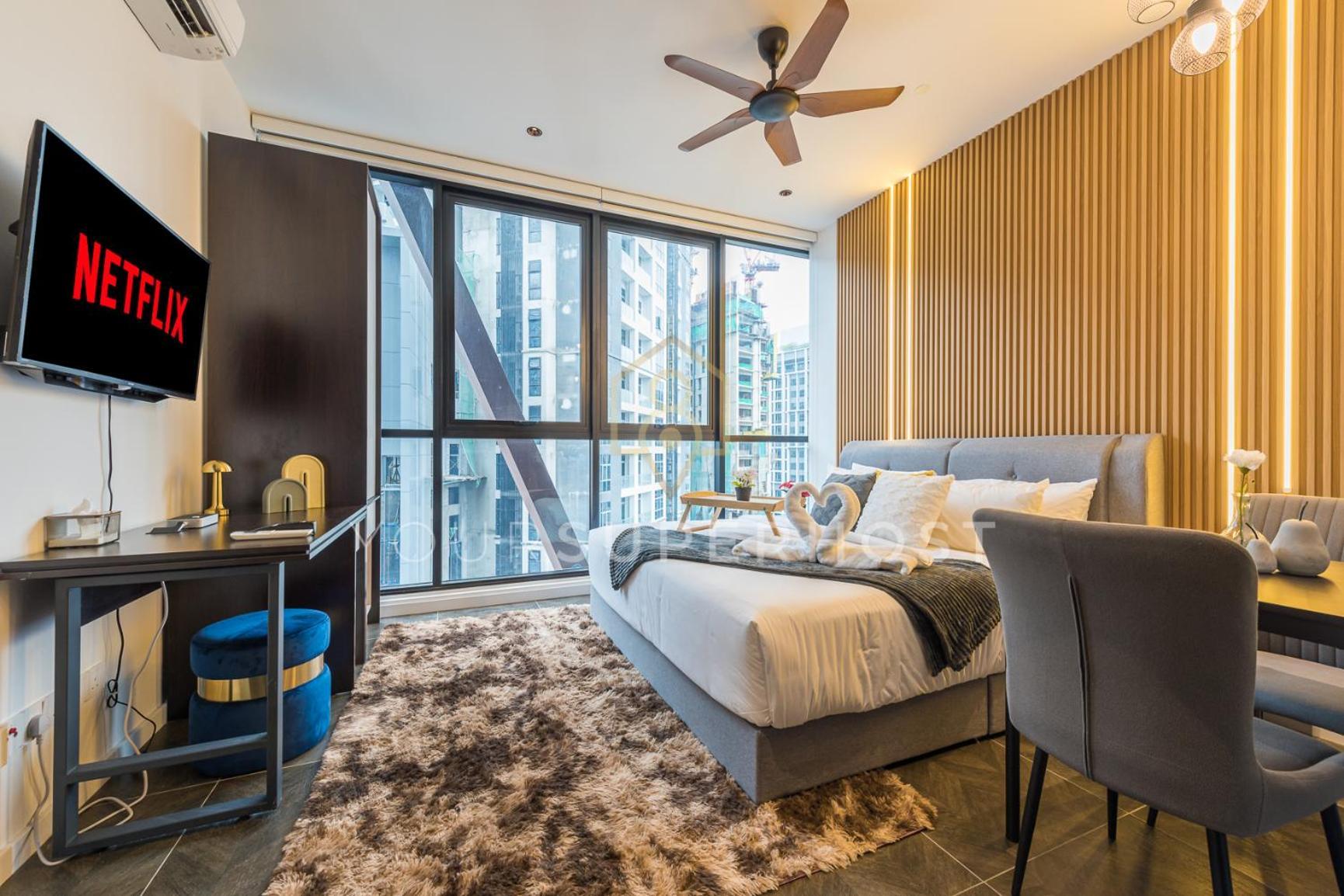 Scarletz Suites Near Klcc By Yoursuperhost クアラルンプール 部屋 写真