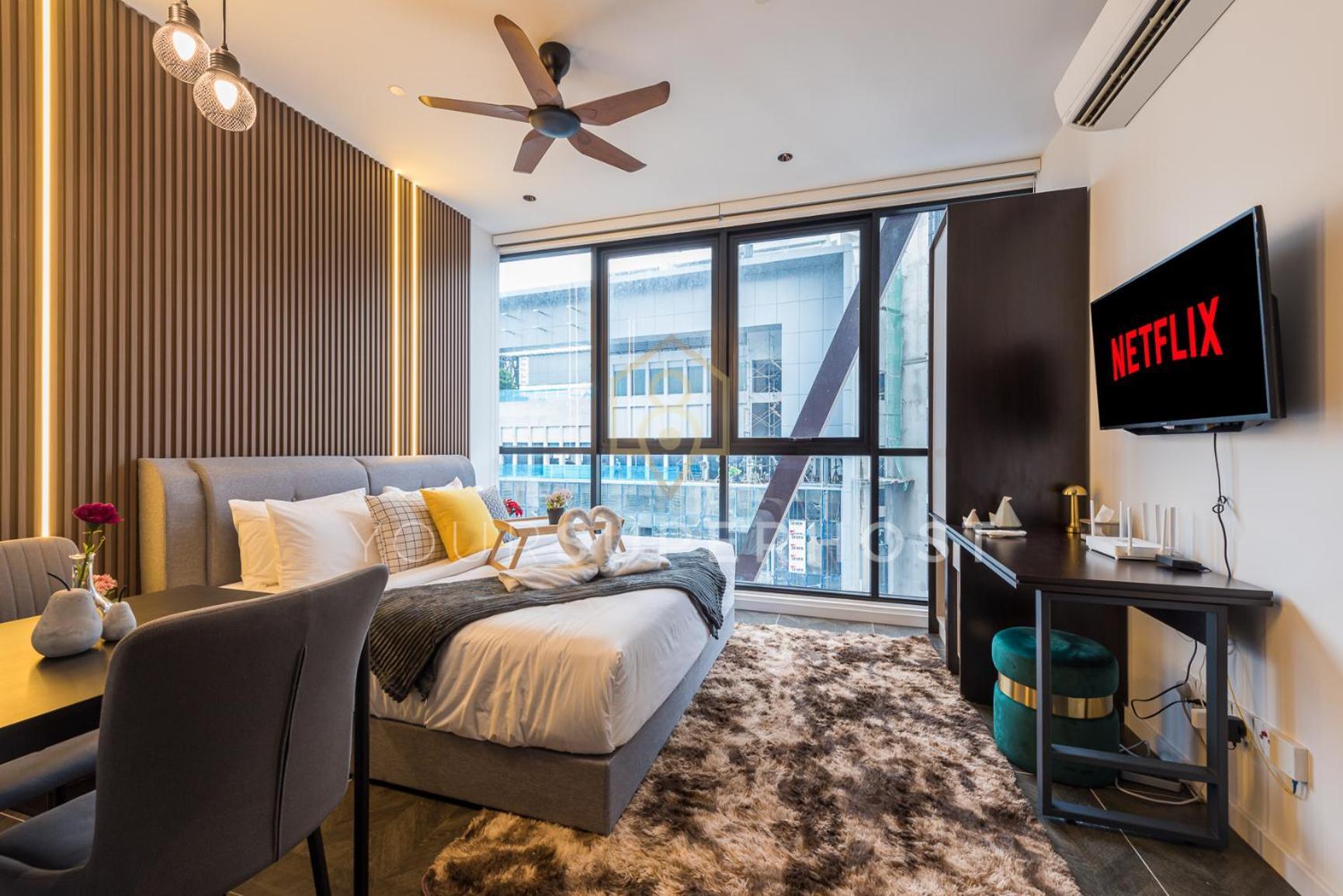 Scarletz Suites Near Klcc By Yoursuperhost クアラルンプール 部屋 写真