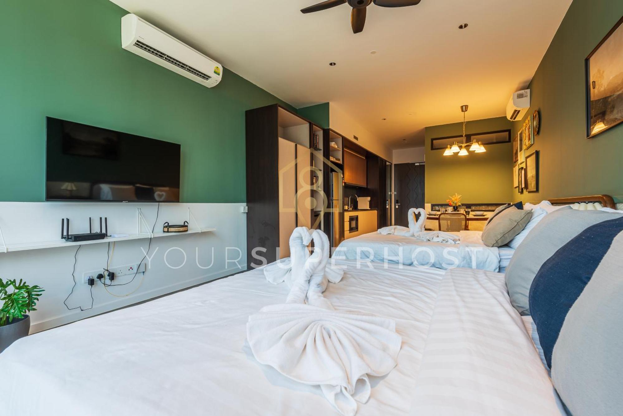 Scarletz Suites Near Klcc By Yoursuperhost クアラルンプール 部屋 写真