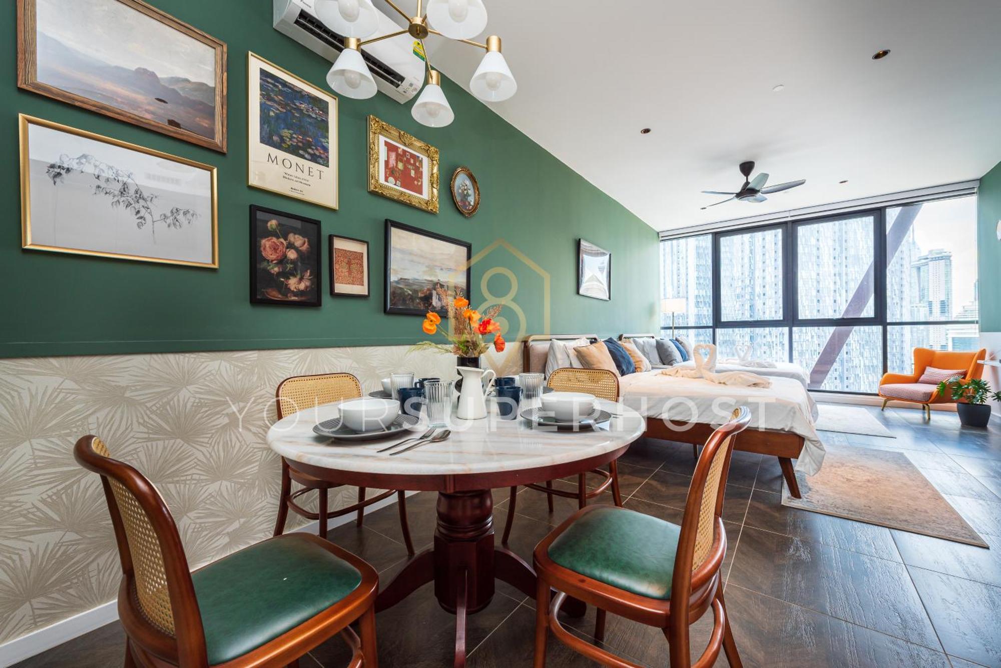 Scarletz Suites Near Klcc By Yoursuperhost クアラルンプール 部屋 写真