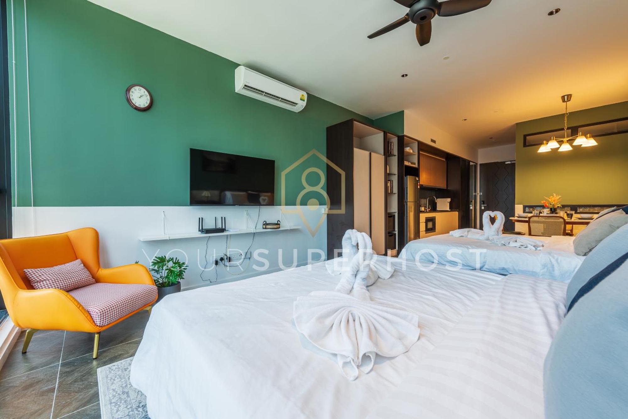 Scarletz Suites Near Klcc By Yoursuperhost クアラルンプール 部屋 写真