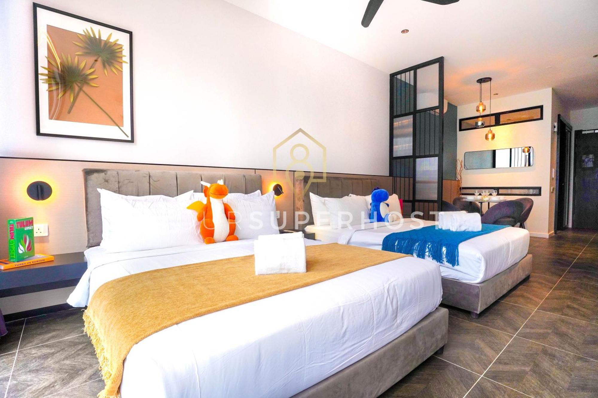 Scarletz Suites Near Klcc By Yoursuperhost クアラルンプール 部屋 写真